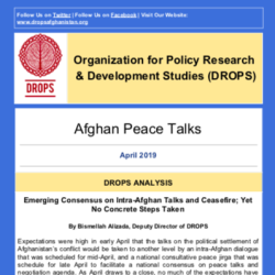 Issue 04. Afghan Peace Talks Newsletter April 2019