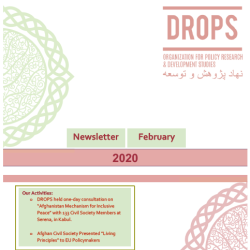 Issue 12. Afghan Peace Talks Newsletter February 2020