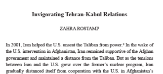 Invigorating Tehran-Kabul Relations