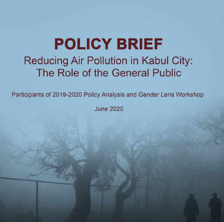 Reducing Air Pollution in Kabul City: The Role of the General Public